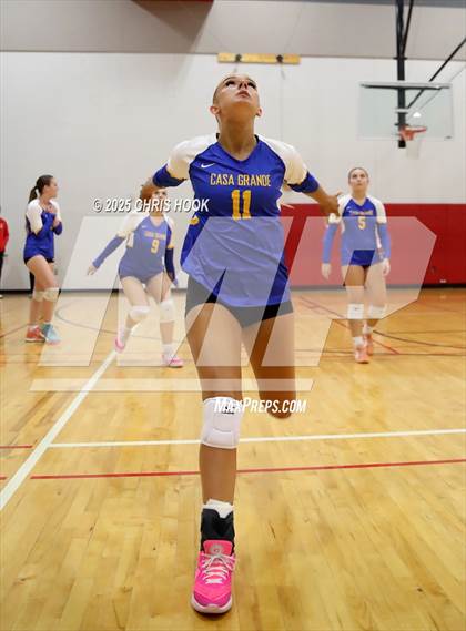Thumbnail 2 in Arizona Lutheran Academy vs Casa Grande (Florence Invitational) photogallery.