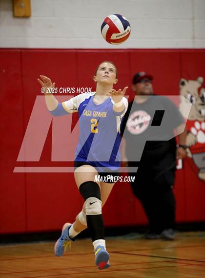 Thumbnail 2 in Arizona Lutheran Academy vs Casa Grande (Florence Invitational) photogallery.