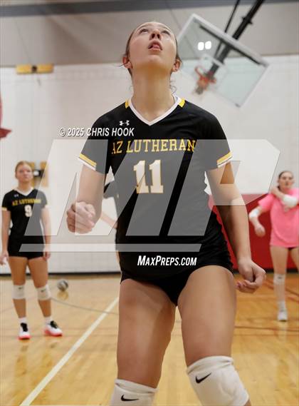 Thumbnail 1 in Arizona Lutheran Academy vs Casa Grande (Florence Invitational) photogallery.