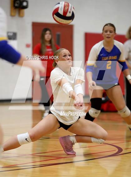 Thumbnail 3 in Arizona Lutheran Academy vs Casa Grande (Florence Invitational) photogallery.