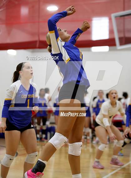 Thumbnail 2 in Arizona Lutheran Academy vs Casa Grande (Florence Invitational) photogallery.