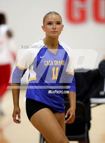 Thumbnail 2 in Arizona Lutheran Academy vs Casa Grande (Florence Invitational) photogallery.