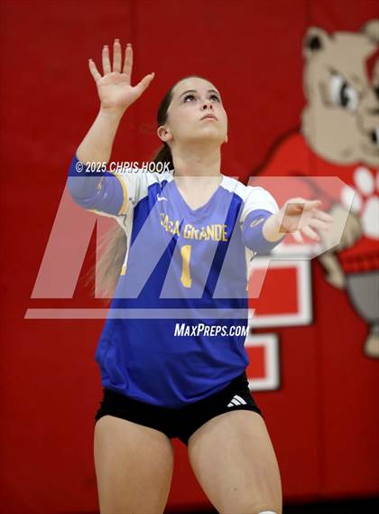 Thumbnail 1 in Arizona Lutheran Academy vs Casa Grande (Florence Invitational) photogallery.
