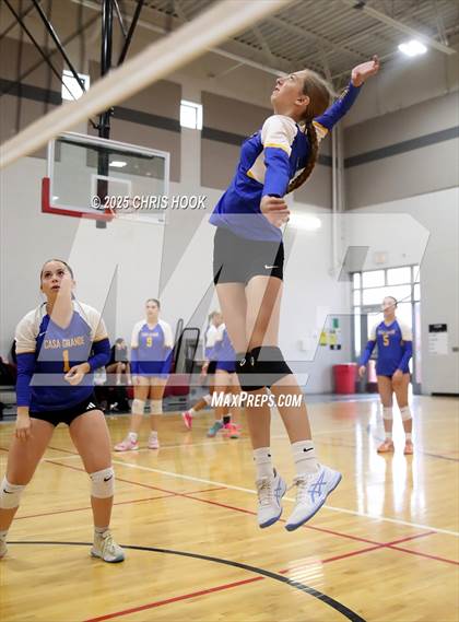 Thumbnail 3 in Arizona Lutheran Academy vs Casa Grande (Florence Invitational) photogallery.