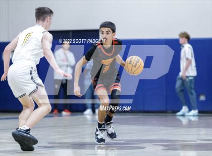 Thumbnail 1 in Temecula Valley vs. Hemet (Linfield Christian Caged Classic) photogallery.
