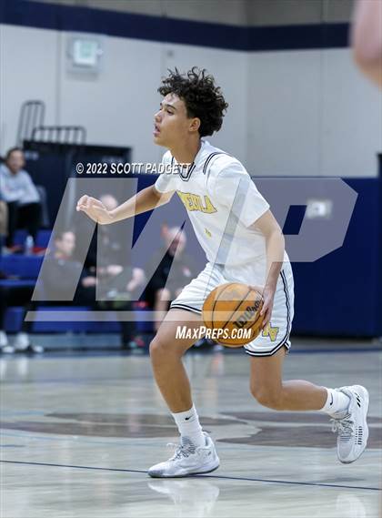 Thumbnail 1 in Temecula Valley vs. Hemet (Linfield Christian Caged Classic) photogallery.