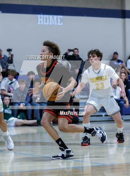 Thumbnail 1 in Temecula Valley vs. Hemet (Linfield Christian Caged Classic) photogallery.