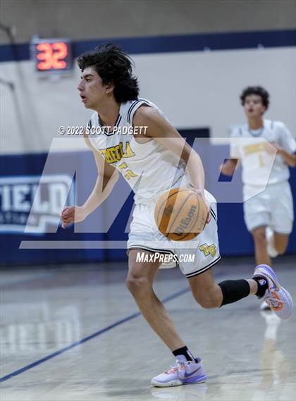 Thumbnail 3 in Temecula Valley vs. Hemet (Linfield Christian Caged Classic) photogallery.