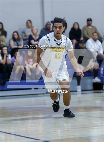 Thumbnail 2 in Temecula Valley vs. Hemet (Linfield Christian Caged Classic) photogallery.