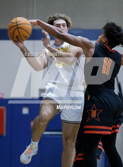 Thumbnail 2 in Temecula Valley vs. Hemet (Linfield Christian Caged Classic) photogallery.