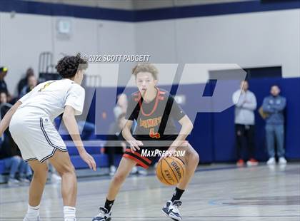 Thumbnail 1 in Temecula Valley vs. Hemet (Linfield Christian Caged Classic) photogallery.
