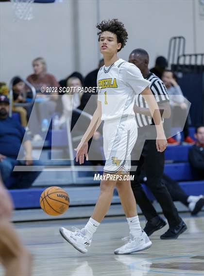 Thumbnail 3 in Temecula Valley vs. Hemet (Linfield Christian Caged Classic) photogallery.