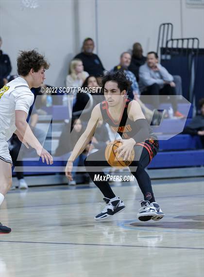 Thumbnail 3 in Temecula Valley vs. Hemet (Linfield Christian Caged Classic) photogallery.