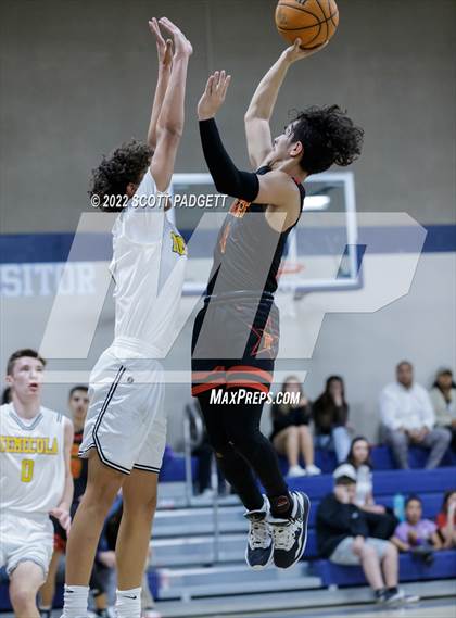 Thumbnail 1 in Temecula Valley vs. Hemet (Linfield Christian Caged Classic) photogallery.