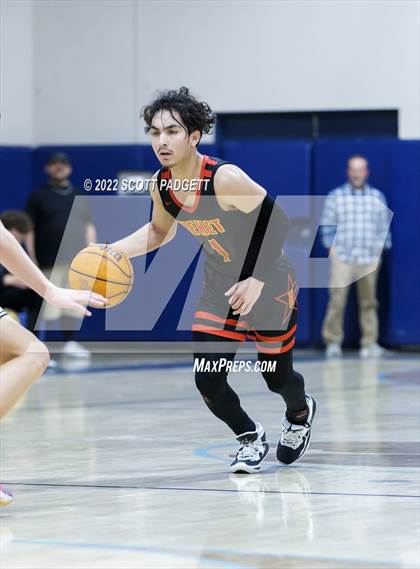 Thumbnail 2 in Temecula Valley vs. Hemet (Linfield Christian Caged Classic) photogallery.