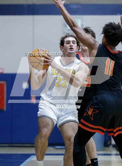 Thumbnail 1 in Temecula Valley vs. Hemet (Linfield Christian Caged Classic) photogallery.