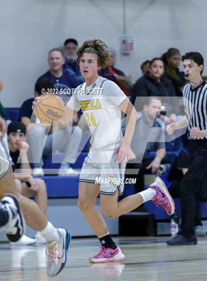 Thumbnail 3 in Temecula Valley vs. Hemet (Linfield Christian Caged Classic) photogallery.