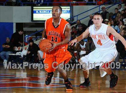 Thumbnail 2 in Callaway vs. Oak Hill Academy (Marshall County Hoopfest) photogallery.