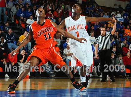 Thumbnail 3 in Callaway vs. Oak Hill Academy (Marshall County Hoopfest) photogallery.