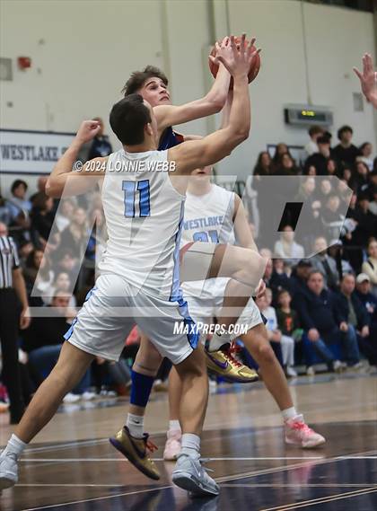Thumbnail 1 in Blind Brook vs Westlake (NYSPHSAA Section 1 Class B Quarter Final) photogallery.