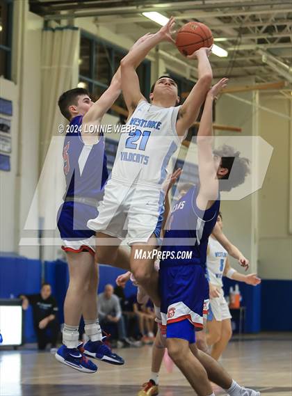 Thumbnail 3 in Blind Brook vs Westlake (NYSPHSAA Section 1 Class B Quarter Final) photogallery.