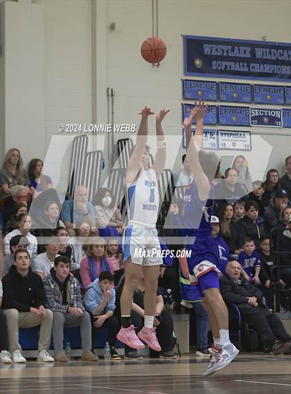 Thumbnail 2 in Blind Brook vs Westlake (NYSPHSAA Section 1 Class B Quarter Final) photogallery.