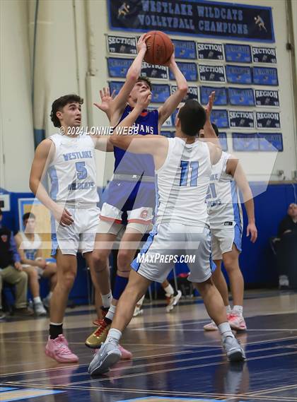 Thumbnail 3 in Blind Brook vs Westlake (NYSPHSAA Section 1 Class B Quarter Final) photogallery.