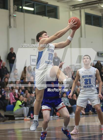 Thumbnail 2 in Blind Brook vs Westlake (NYSPHSAA Section 1 Class B Quarter Final) photogallery.