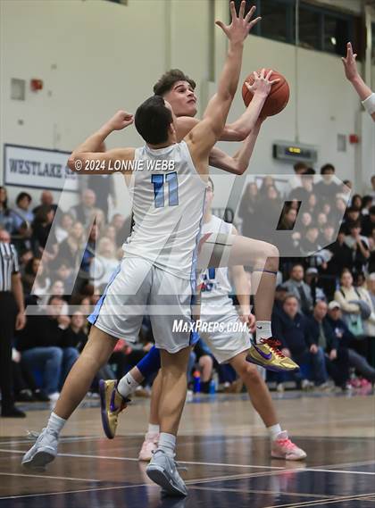 Thumbnail 2 in Blind Brook vs Westlake (NYSPHSAA Section 1 Class B Quarter Final) photogallery.