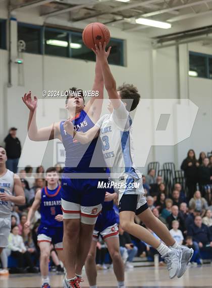 Thumbnail 3 in Blind Brook vs Westlake (NYSPHSAA Section 1 Class B Quarter Final) photogallery.
