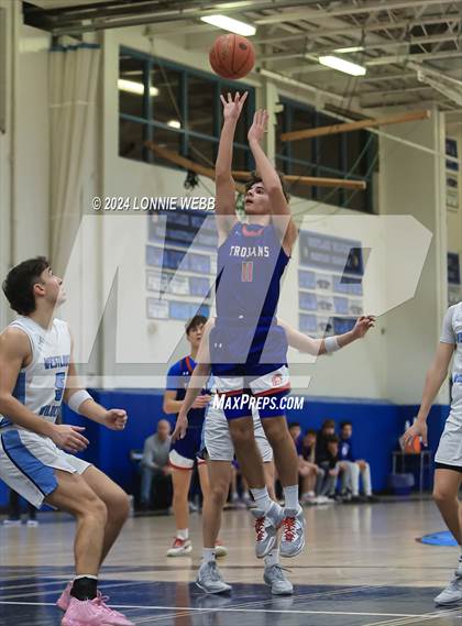 Thumbnail 3 in Blind Brook vs Westlake (NYSPHSAA Section 1 Class B Quarter Final) photogallery.