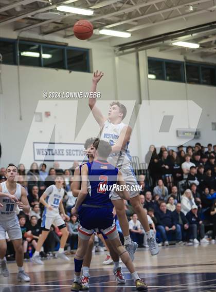 Thumbnail 2 in Blind Brook vs Westlake (NYSPHSAA Section 1 Class B Quarter Final) photogallery.