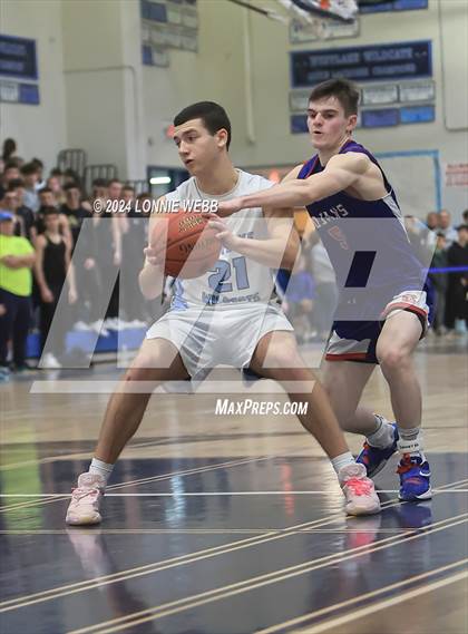 Thumbnail 3 in Blind Brook vs Westlake (NYSPHSAA Section 1 Class B Quarter Final) photogallery.