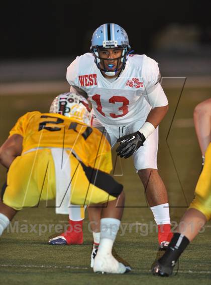 Thumbnail 3 in 605 All-Star Football Game photogallery.