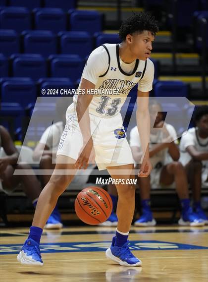 Thumbnail 3 in Summer Creek vs. Mansfield Summit (Cy-Hoops Invitational) photogallery.