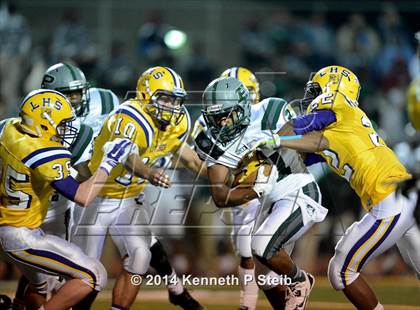 Thumbnail 3 in Plaquemine vs. Lutcher (LHSAA Class 4A 2nd Round) photogallery.