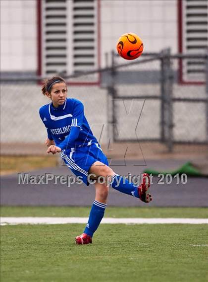 Thumbnail 3 in Ball vs Sterling (Pearland ISD Soccer Shootout) photogallery.