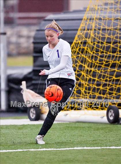 Thumbnail 2 in Ball vs Sterling (Pearland ISD Soccer Shootout) photogallery.