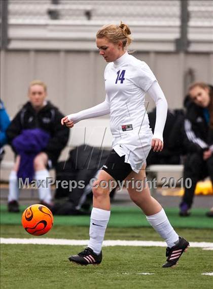 Thumbnail 3 in Ball vs Sterling (Pearland ISD Soccer Shootout) photogallery.