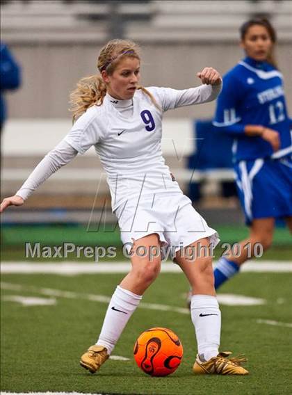 Thumbnail 2 in Ball vs Sterling (Pearland ISD Soccer Shootout) photogallery.
