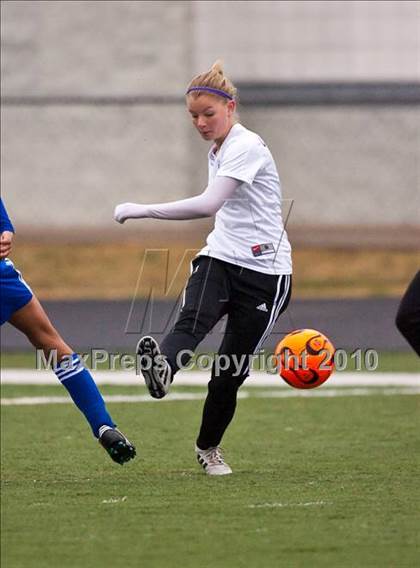 Thumbnail 2 in Ball vs Sterling (Pearland ISD Soccer Shootout) photogallery.