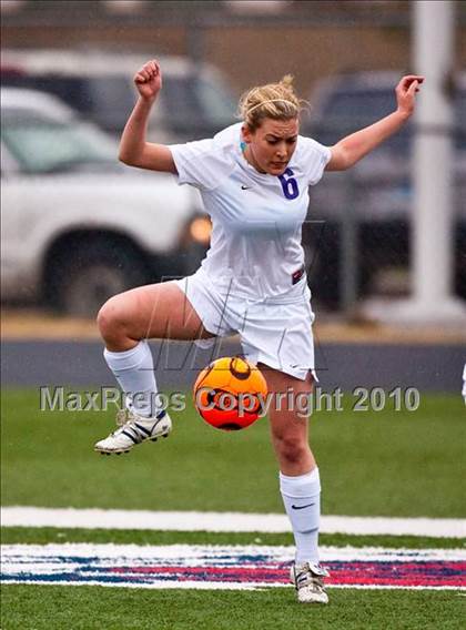Thumbnail 3 in Ball vs Sterling (Pearland ISD Soccer Shootout) photogallery.