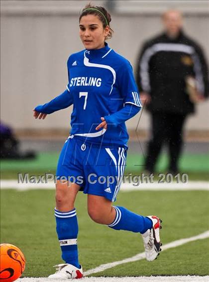 Thumbnail 2 in Ball vs Sterling (Pearland ISD Soccer Shootout) photogallery.
