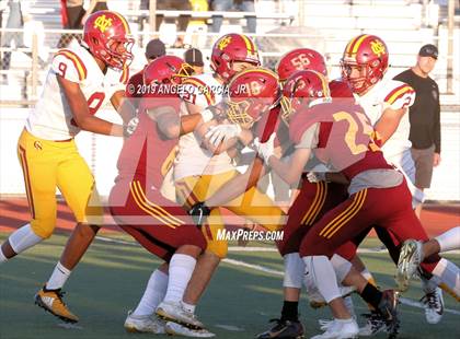 Thumbnail 2 in Cardinal Newman vs Liberty photogallery.