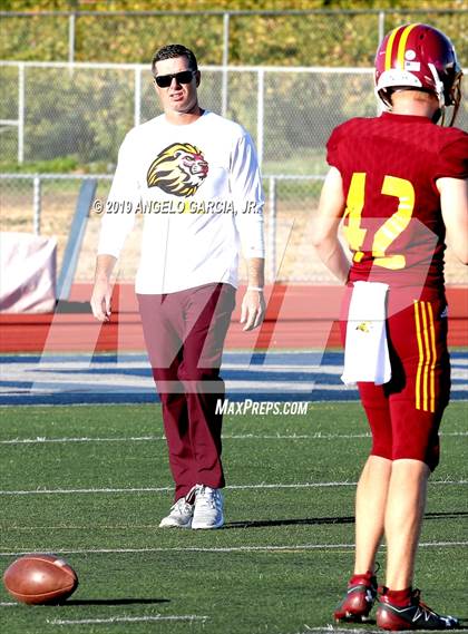Thumbnail 2 in Cardinal Newman vs Liberty photogallery.