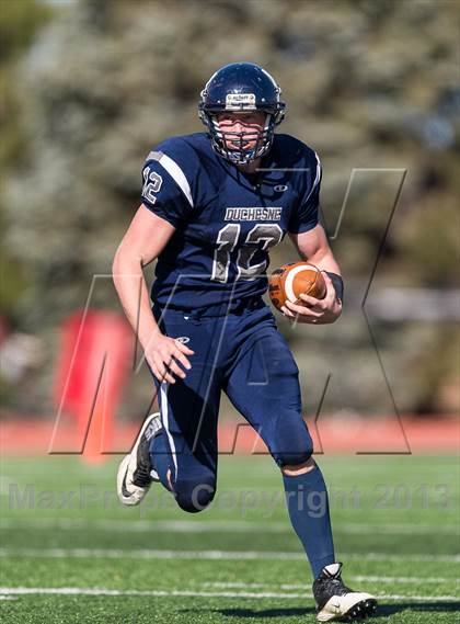 Thumbnail 1 in Duchesne vs. Diamond Ranch Academy (UHSAA 1A Semifinal) photogallery.