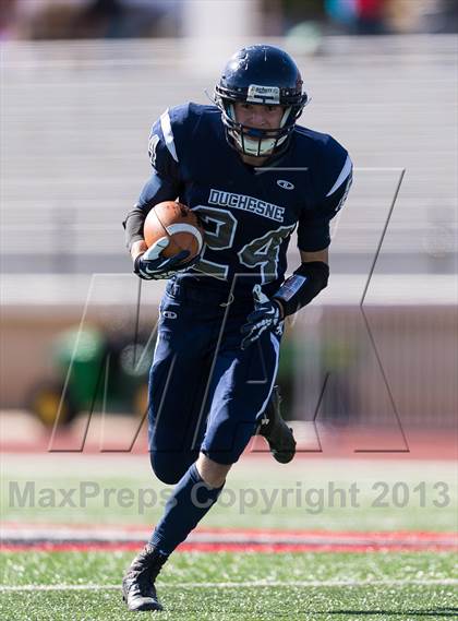 Thumbnail 2 in Duchesne vs. Diamond Ranch Academy (UHSAA 1A Semifinal) photogallery.
