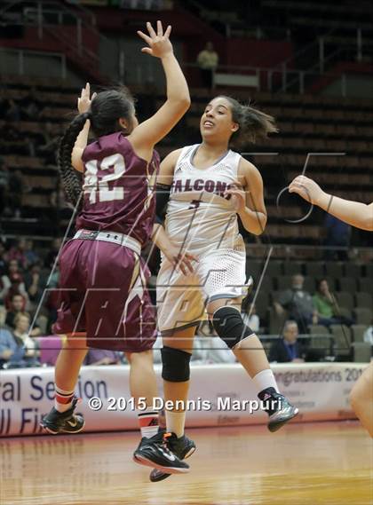 Thumbnail 3 in Independence vs. Sierra (CIF Central - D2 Girls Final) photogallery.