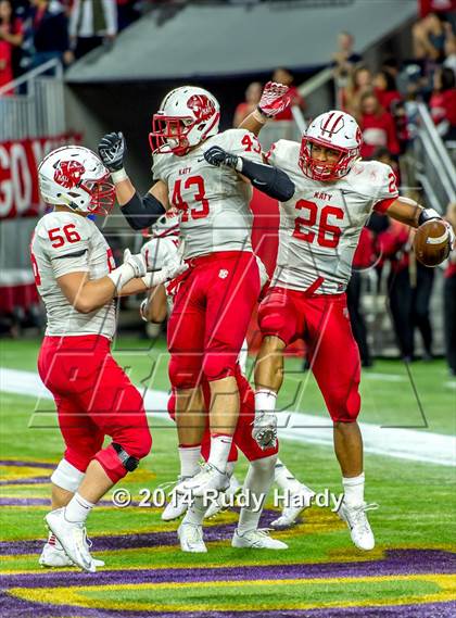 Thumbnail 1 in Katy vs. Manvel (UIL 6A D2 Quarterfinal Playoff) photogallery.