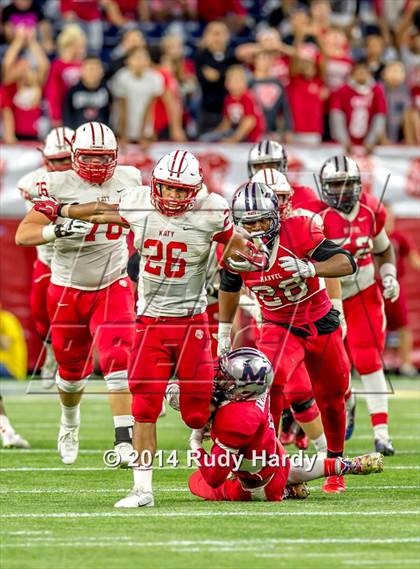 Thumbnail 1 in Katy vs. Manvel (UIL 6A D2 Quarterfinal Playoff) photogallery.